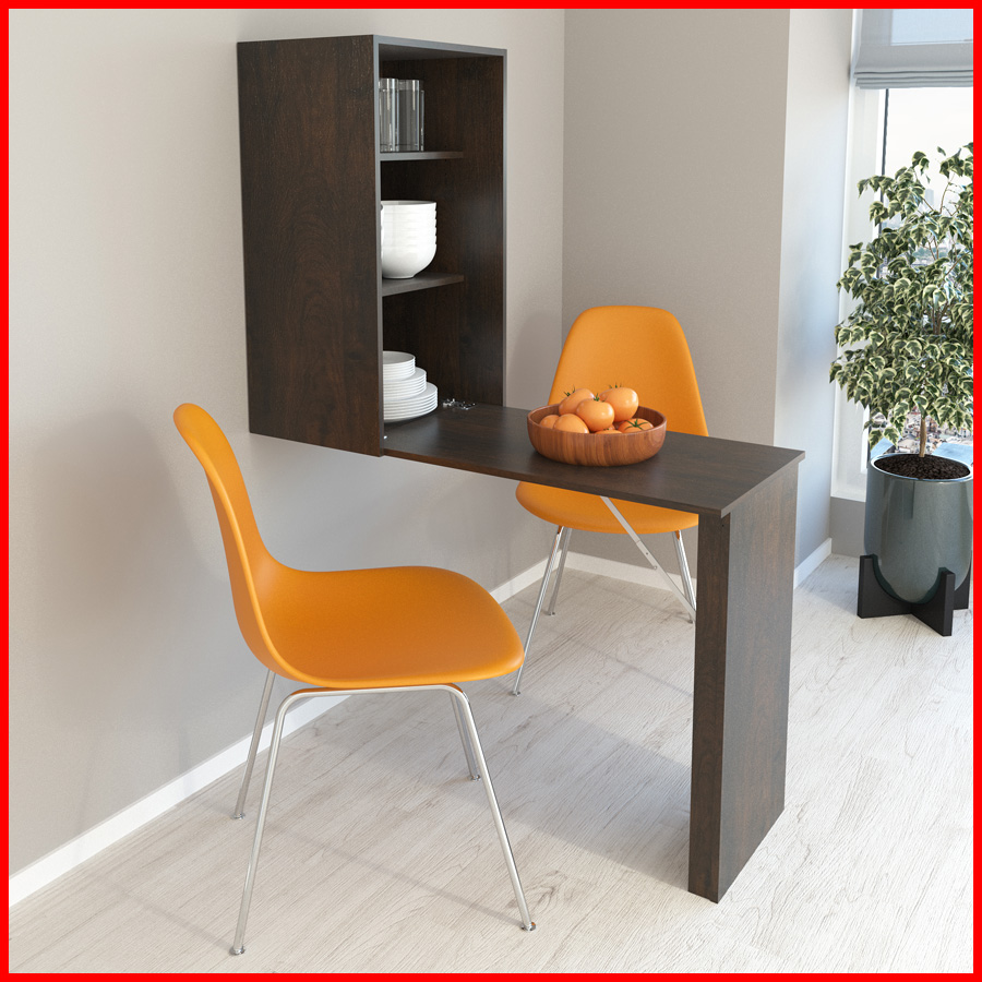 Mesa plegable pared Desayunador - AM 3106 - Imagen 6