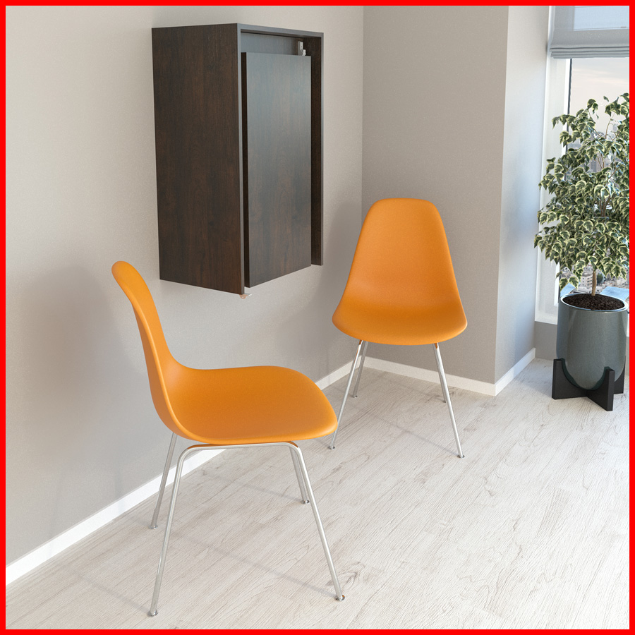 Mesa plegable pared Desayunador - AM 3106 - Imagen 5