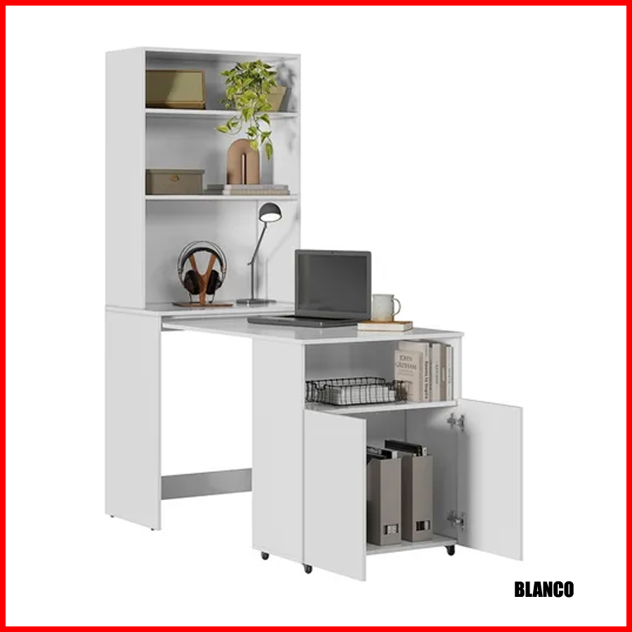 Mesa escritorio repisa multifuncion - Duo 2522