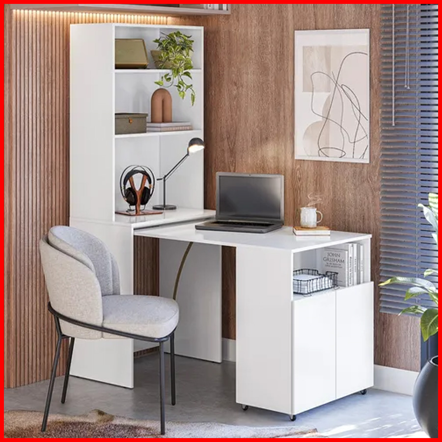 Mesa escritorio repisa multifuncion - Duo 2522 - Imagen 13